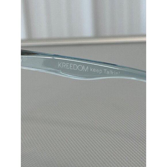Kreedom Keep Talkin 1Lens Reader Sunglasses Patented Lens Technology Fashion NEW - Picture 5 of 6